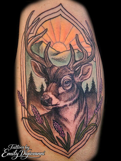 by Emily Digiovanni - Howell Tattoo - Clio, Mi.