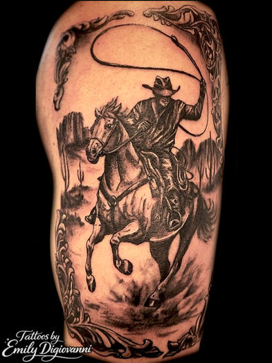 by Emily Digiovanni - Howell Tattoo - Clio, Mi.